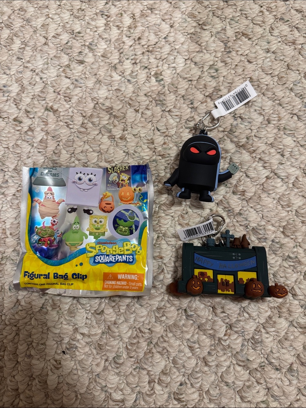 SpongeBob SquarePants Exclusive Bag Clips